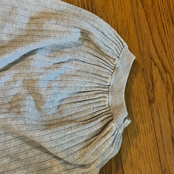 WHBM Cream Sweater Blouse - Picture 3 of 3